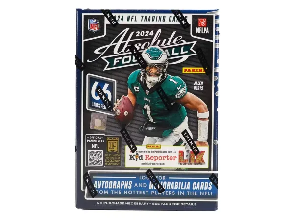 2024 Panini Absolute Football 6-Pack Blaster Box, Green Parallels