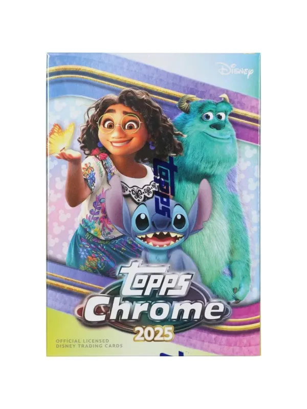 Topps 2025 Disney Chrome 7-Pack Blaster Box