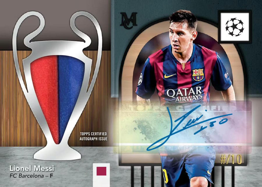 2024/25 Topps UEFA Club Competitions Museum Collection Soccer Hobby Box