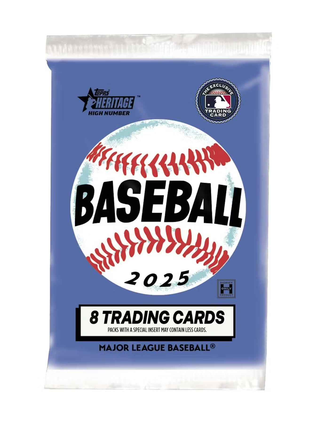 2025 Topps Heritage High Number Baseball Hobby Box