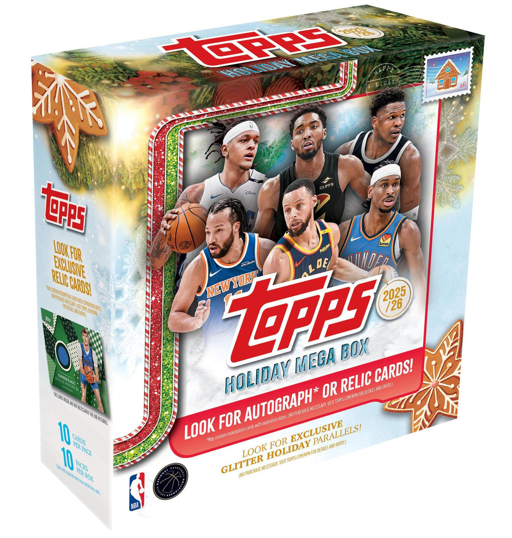 2025/26 Topps Holiday Basketball - Mega Box