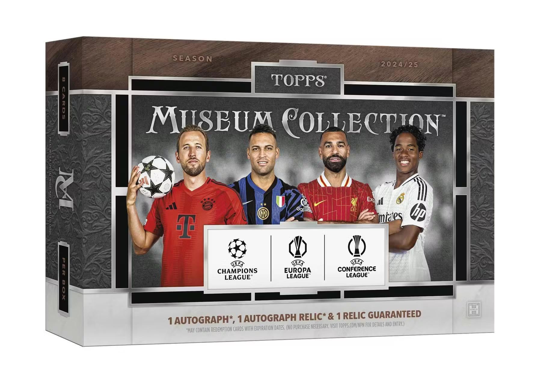 2024/25 Topps UEFA Club Competitions Museum Collection Soccer Hobby Box